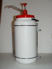 Dispenser mit Wandhalter 4 Liter ohne Handreiniger